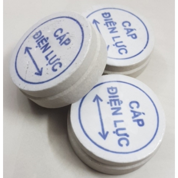 Sứ cảnh báo cáp ngầm điện lực