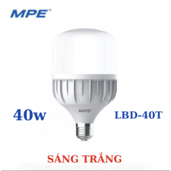 Bóng Đèn Led Bulb MPE 40W LBD-40T sáng trắng
