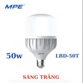 Bóng Đèn Led Bulb MPE 50W LBD-50T sáng trắng