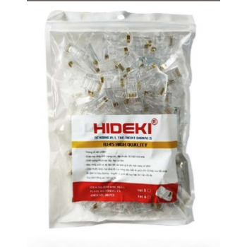 Đầu Mạng RJ45-Cat5 Hideki 100Cái-hộp